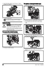 Предварительный просмотр 28 страницы Husqvarna K 970 III, K 970 III Rescue, K 970 SmartGuard Operator'S Manual