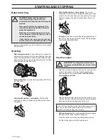 Предварительный просмотр 18 страницы Husqvarna K 970 Ring Operator'S Manual