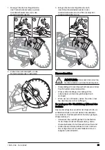 Preview for 63 page of Husqvarna K1 PACE Operator'S Manual