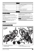 Preview for 115 page of Husqvarna K1 PACE Operator'S Manual