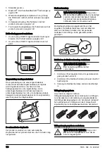 Preview for 126 page of Husqvarna K1 PACE Operator'S Manual