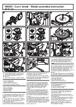 Preview for 1 page of Husqvarna K4000 Cut n break Assembly Instruction