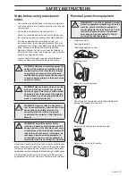 Preview for 5 page of Husqvarna K650 Cut-n-break Operator'S Manual