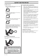 Preview for 8 page of Husqvarna K650 Cut-n-break Operator'S Manual