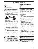 Preview for 9 page of Husqvarna K650 Cut-n-break Operator'S Manual