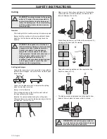 Preview for 10 page of Husqvarna K650 Cut-n-break Operator'S Manual