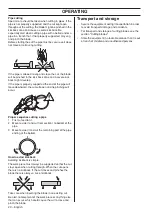 Preview for 20 page of Husqvarna K6500 II Chain Operator'S Manual