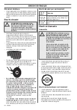 Preview for 34 page of Husqvarna K6500 II Chain Operator'S Manual