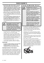 Preview for 42 page of Husqvarna K6500 II Chain Operator'S Manual