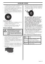 Preview for 91 page of Husqvarna K6500 II Chain Operator'S Manual