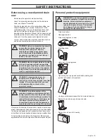 Предварительный просмотр 5 страницы Husqvarna K960 Chain Operator'S Manual