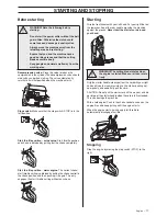 Предварительный просмотр 17 страницы Husqvarna K960 Chain Operator'S Manual