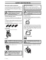 Preview for 6 page of Husqvarna K960 Rescue Operator'S Manual