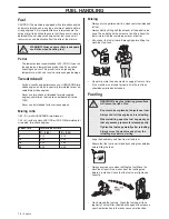 Preview for 14 page of Husqvarna K960 Rescue Operator'S Manual