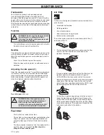 Предварительный просмотр 20 страницы Husqvarna K960 Ring Operator'S Manual