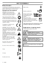 Preview for 2 page of Husqvarna K970 II Chain Operator'S Manual