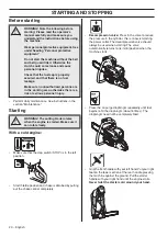 Preview for 20 page of Husqvarna K970 II Chain Operator'S Manual