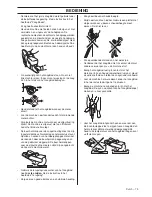 Preview for 79 page of Husqvarna K970 II Rescue Operator'S Manual