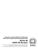 Husqvarna K970 III Rescue Operator'S Manual preview