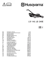 Предварительный просмотр 1 страницы Husqvarna LB146 Operator'S Manual