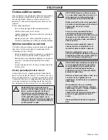 Предварительный просмотр 265 страницы Husqvarna LC 146 S Operator'S Manual