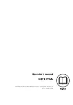 Preview for 1 page of Husqvarna LC221A Operator'S Manual