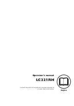 Preview for 1 page of Husqvarna LC221RH Operator'S Manual