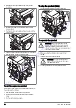 Предварительный просмотр 13 страницы Husqvarna LF 100 Operator'S Manual