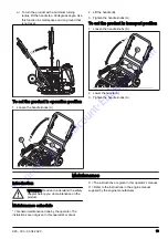 Preview for 14 page of Husqvarna LF 100 Operator'S Manual