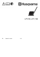 Husqvarna LFV 100 Operator'S Manual preview