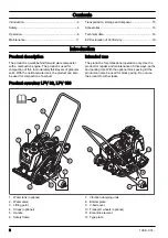 Preview for 2 page of Husqvarna LFV 100 Operator'S Manual