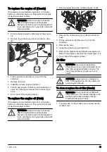 Preview for 13 page of Husqvarna LFV 100 Operator'S Manual