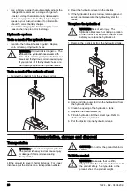 Предварительный просмотр 20 страницы Husqvarna LG 400 Operator'S Manual