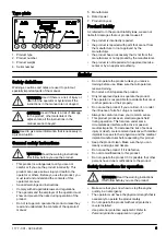 Предварительный просмотр 5 страницы Husqvarna LH 700 Operator'S Manual