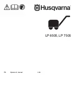 Husqvarna LP 6505 Operator'S Manual preview