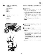 Предварительный просмотр 61 страницы Husqvarna LT120 Instruction Manual