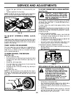 Предварительный просмотр 22 страницы Husqvarna LT138 Owner'S Manual