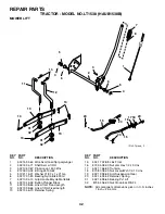 Предварительный просмотр 42 страницы Husqvarna LT138 Owner'S Manual