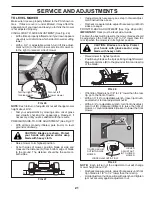 Preview for 21 page of Husqvarna LT1942 Owner'S Manual