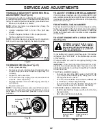 Предварительный просмотр 22 страницы Husqvarna LT19538 Operator'S Manual