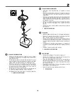 Предварительный просмотр 19 страницы Husqvarna LTH125 Instruction Manual