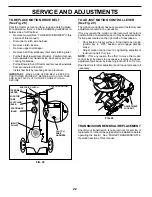 Preview for 22 page of Husqvarna LTH140 Owner'S Manual