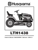 Husqvarna LTH1438 Owner'S Manual preview