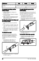 Предварительный просмотр 20 страницы Husqvarna MADSAW 525iDEPS Operator'S Manual