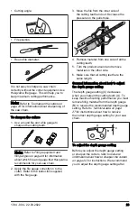 Предварительный просмотр 23 страницы Husqvarna MADSAW 525iDEPS Operator'S Manual