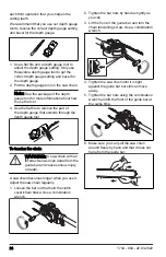 Предварительный просмотр 24 страницы Husqvarna MADSAW 525iDEPS Operator'S Manual