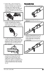 Предварительный просмотр 43 страницы Husqvarna MADSAW 525iDEPS Operator'S Manual