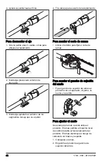 Предварительный просмотр 44 страницы Husqvarna MADSAW 525iDEPS Operator'S Manual