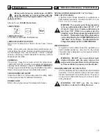 Предварительный просмотр 15 страницы Husqvarna MC 18 13H Spare Parts & Operator'S Manual