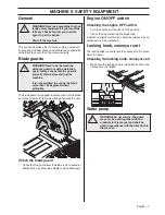 Preview for 7 page of Husqvarna MS 360 G Operator'S Manual